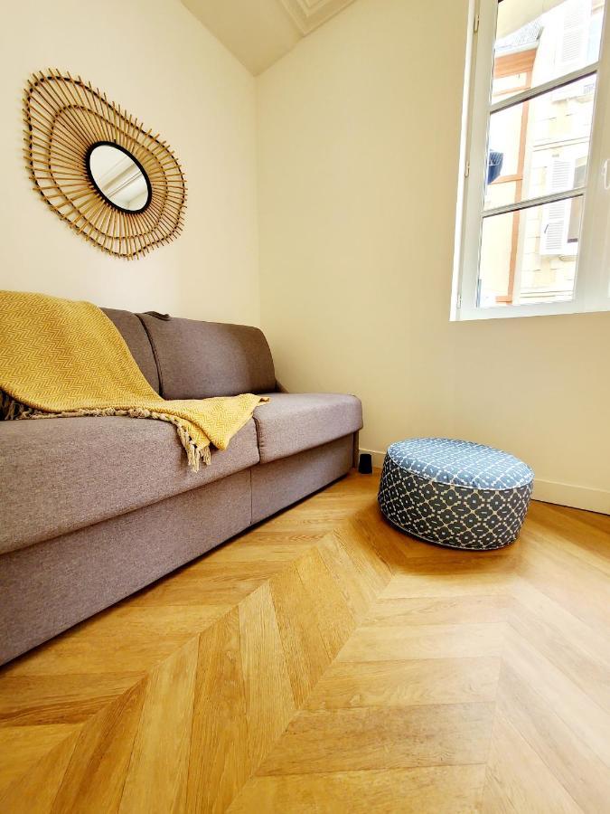 Studio Jeannette Avec Balcon Et Juste A 130 Metres Plage ! Plein Centre ! Wifi - Draps Serviettes Inclus ! 트로우빌쉬메르 외부 사진